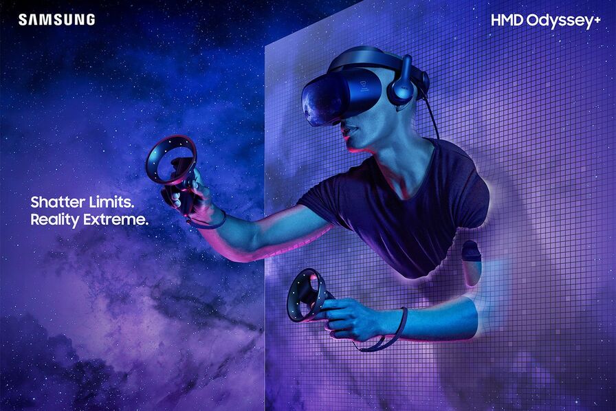 Samsung sort un casque VR Odyssey+ sur lequel on ne voit plus les pixels